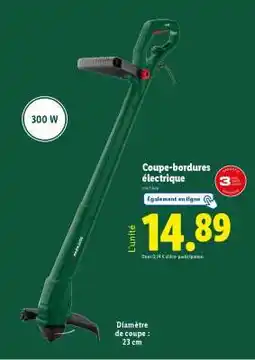 Lidl Coupe-bordures électrique offre
