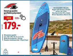 Lidl Stand up paddle gonflable polyvalent offre