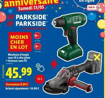 Lidl PARKSIDE PERFORMANCE offre