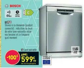 Conforama Bosch Lave-vaisselle offre
