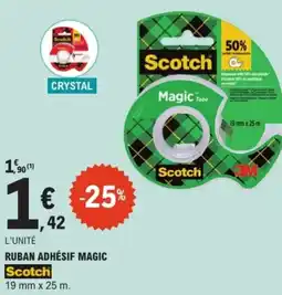 E.Leclerc SCOTCH Ruban adhésif magic offre