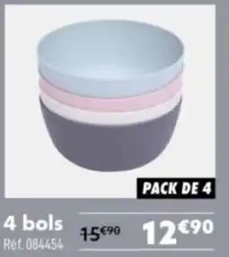 4 bols