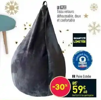 Conforama Poire Estebe offre