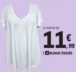 E.Leclerc Blouse évasée offre