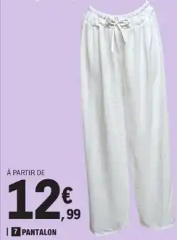 E.Leclerc Pantalon offre