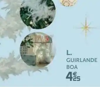Gifi Guirlande Boa offre