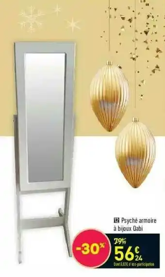 Conforama Psyché Armoire à Bijour Qabi offre