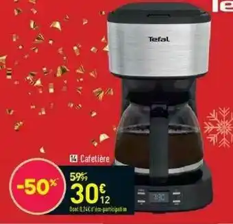 Conforama Cafetière Tefal offre