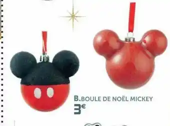 Gifi Boule De Noël Mickey offre