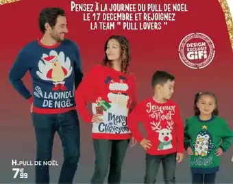 Gifi Pull De Noël offre