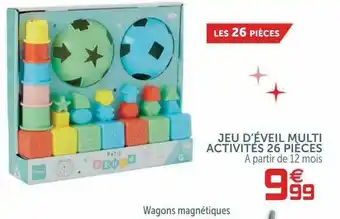 Gifi Jeu D'éveil Multi Activités 26 Pièces offre