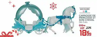 Gifi Carrosse De Princesse Et Son Cheval offre