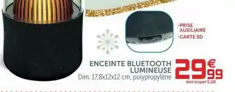 Gifi Enceinte Bluetooth Lumineuse offre