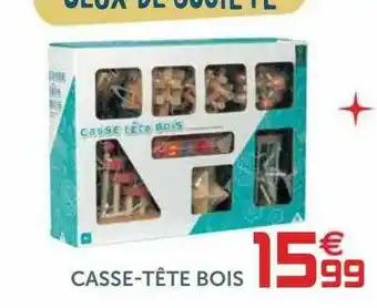 Gifi Casse-tête Bois offre
