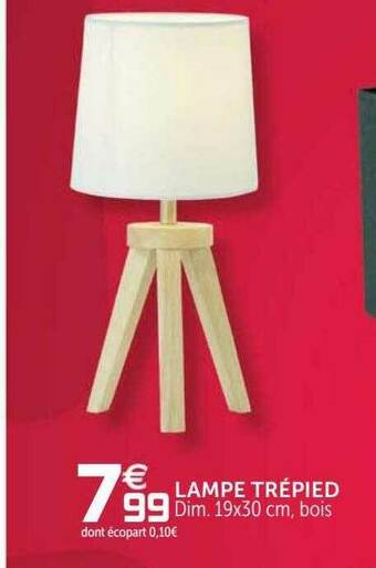 Gifi Lampe Trépied offre