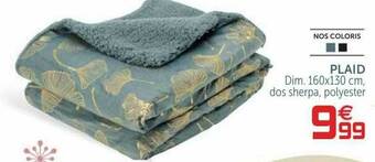 Gifi Plaid offre