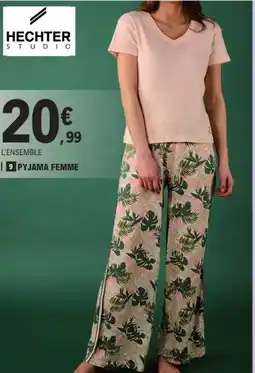 E.Leclerc HECHTER Pyjama femme offre