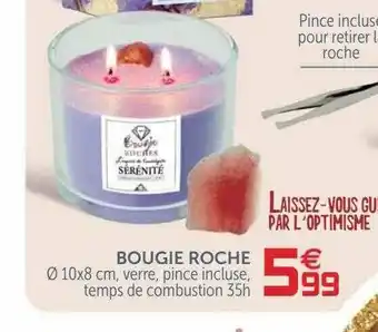 Gifi Bougie Roche offre