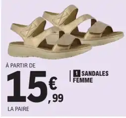 E.Leclerc Sandales femme offre