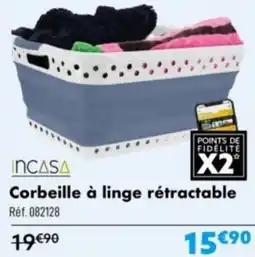 Narbonne accessoires Corbeille à linge rétractable offre