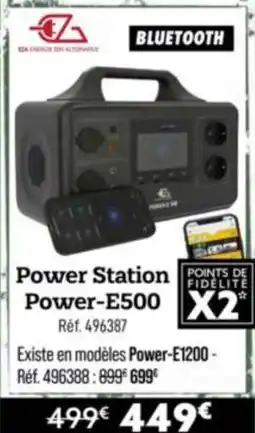 Narbonne accessoires Power station power e500 offre