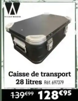 Narbonne accessoires Caisse de transport offre