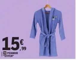 E.Leclerc Peignoir "stitch" offre