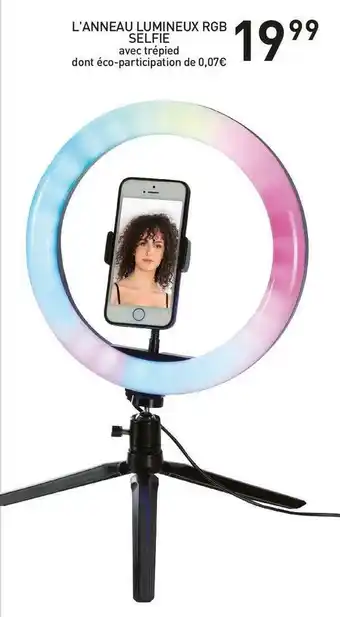 Stokomani L'anneau lumineux rgb selfie offre