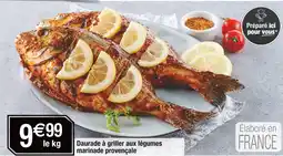 Carrefour Daurade à griller aux légumes marinade provençale offre
