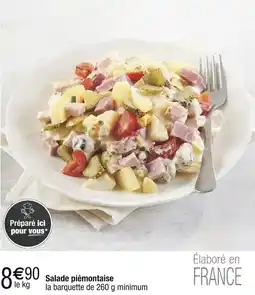 Carrefour Salade piémontaise offre