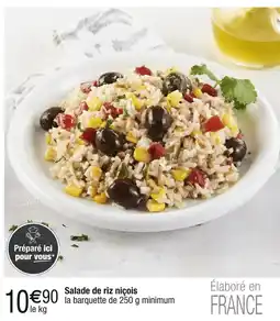 Carrefour Salade de riz niçois offre
