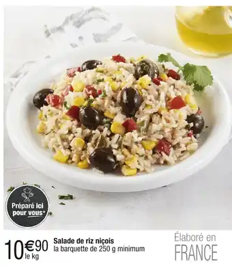 Carrefour Salade de riz niçois offre