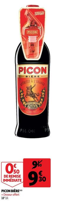 Auchan Picon bière offre