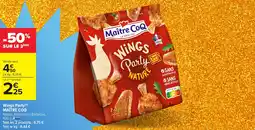 Carrefour Market Wings party maître coq offre