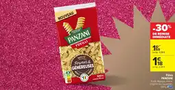 Carrefour Market Pâtes panzani offre