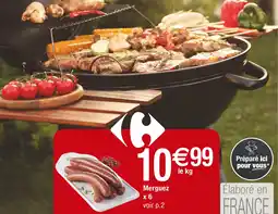 Carrefour Merguez offre