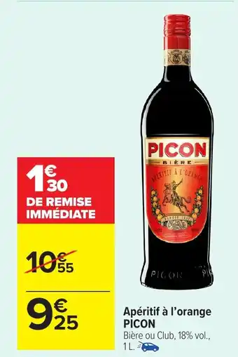 Carrefour Market Apéritif à l'orange picon offre
