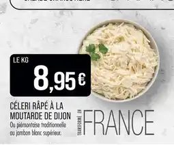 Match Céleri Râpé à la Moutarde de Dijon offre