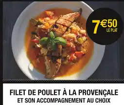 Carrefour Filet de poulet à la provençale offre