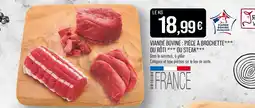 Match Viande Bovine Française : Pièce à Brochette ou Rôti ou Steak offre
