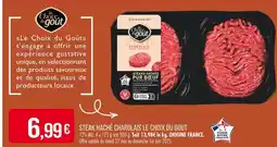 Match Steak haché charolais le choix du gout offre