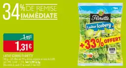 Match Florette Laitue Iceberg offre