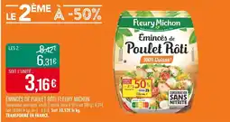 Match Fleury Michon Émincés de poulet rôti offre