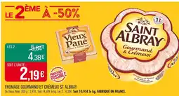 Match St Albray Fromage gourmand et crémeux offre