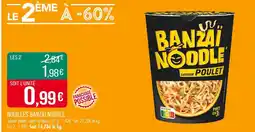 Match Banzai Noodle Nouilles offre