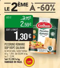 Galbani Pecorino Romano DOP râpé