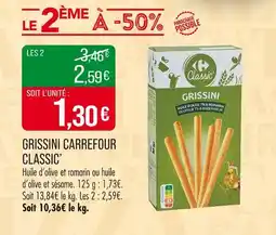 Match Carrefour Classic' Grissini offre