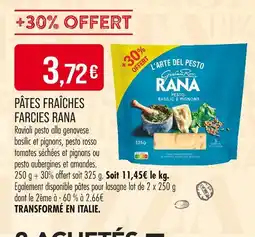 Match Rana Pâtes fraîches farcies offre