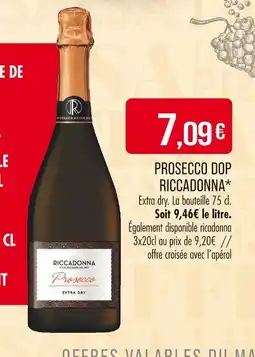 Match Riccadonna Prosecco DOP offre