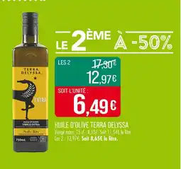 Match Terra Delyssa Huile d'olive offre